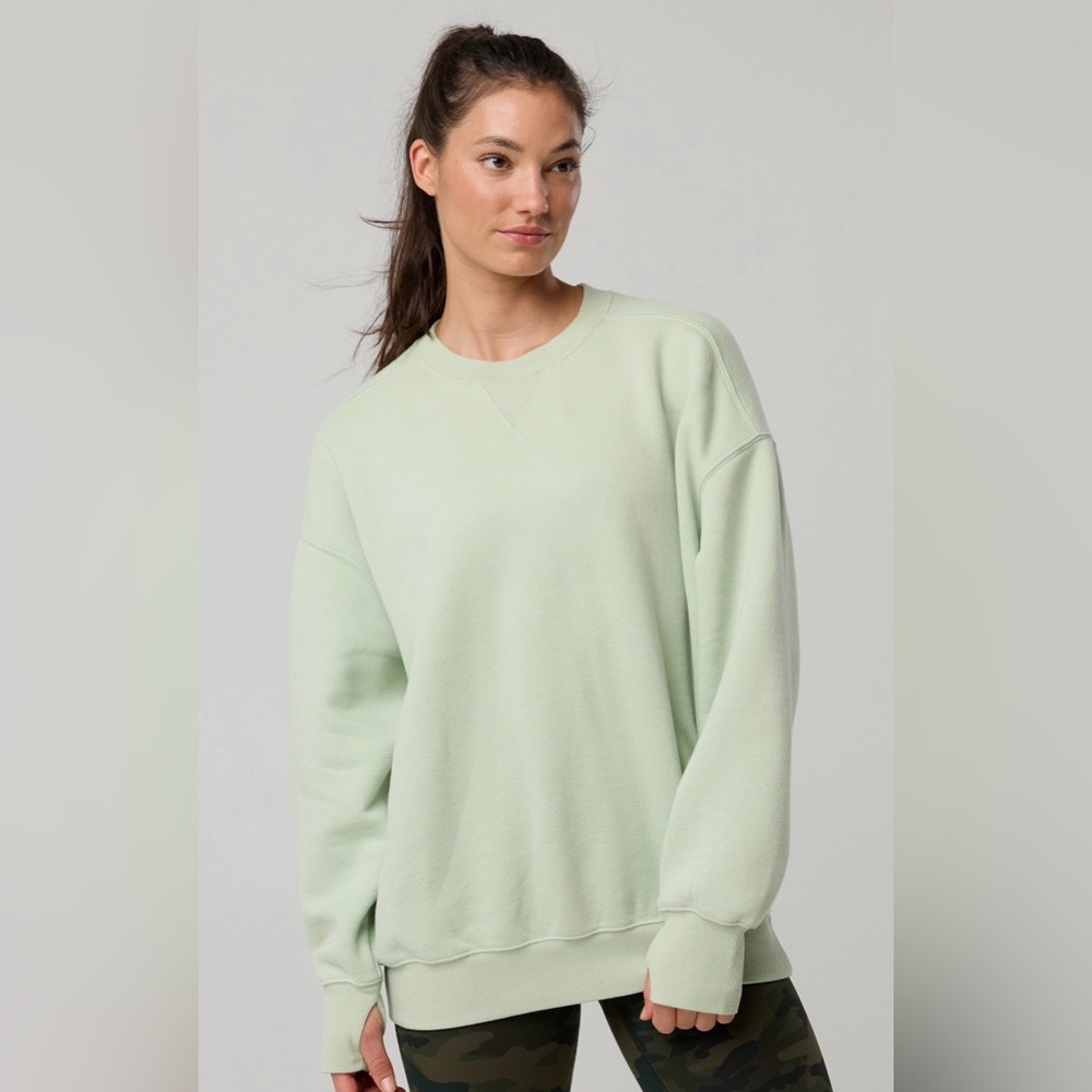 OFFLINE By Aerie Cloud Fleece Oversized Crewneck Sweatshirt